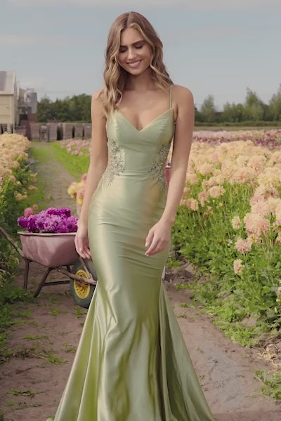 strapless open back dress Shop Sherri Hill 56315 V-Neck Neckline Fitted Lycra Fabric Long Dress  Evening Gown Prom Dress Sherri Hill 2024 – B Chic Fashions