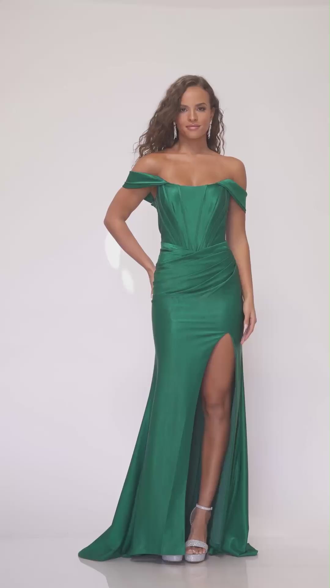 abby-paris-90252-straight-neckline-corset-knit-fit-and-flare-w-slit-emerald-claret-evening-dress-b-chic-fashions-prom-dress