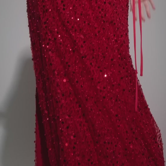 Jasz-7558-Halter-Neckline-Open-Back-High-Slit-Beaded-Sequins-Fitted-Red-Evening-Dress-B-Chic-Fashions-Prom-Dress