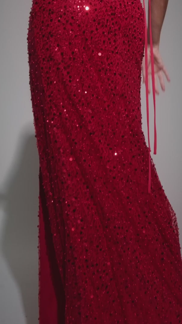 Jasz-7558-Halter-Neckline-Open-Back-High-Slit-Beaded-Sequins-Fitted-Red-Evening-Dress-B-Chic-Fashions-Prom-Dress