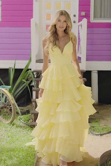 Sherri-Hill-56108-V-Neck-Neckline-A-Line-Chiffon-Taffeta-Fabric-Yellow-Long-Dress-Evening-Gown-Prom-Dress-Sherri-Hill-2024