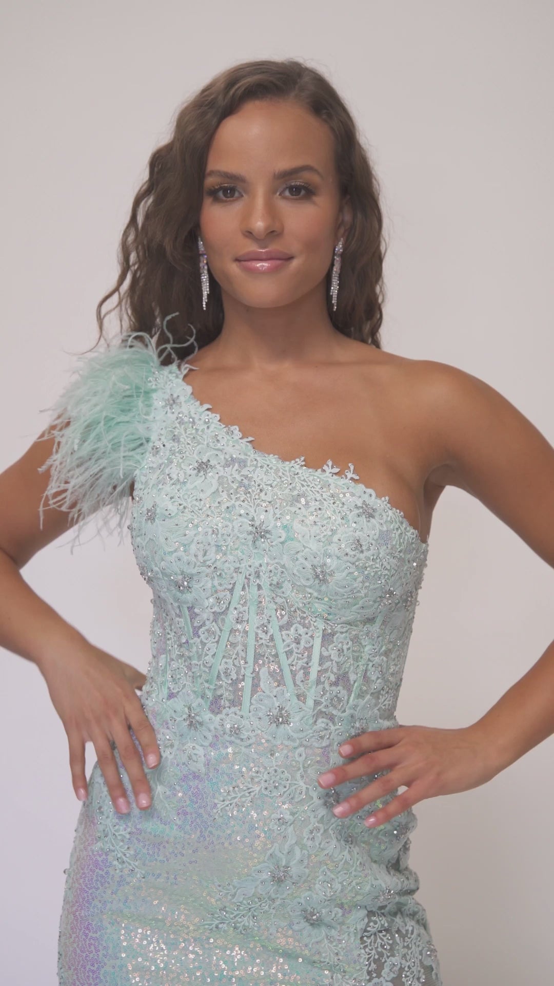 abby-paris-90256-asymmetrical-neckline-corset-with-flower-detail-on-slit-feather-detail-sequin-fit-and-flare-w-slit-mint-evening-dress-b-chic-fashions-prom-dress