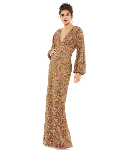 Mac Duggal 10791 B Chic Fashions Long Dress Evening Gowns