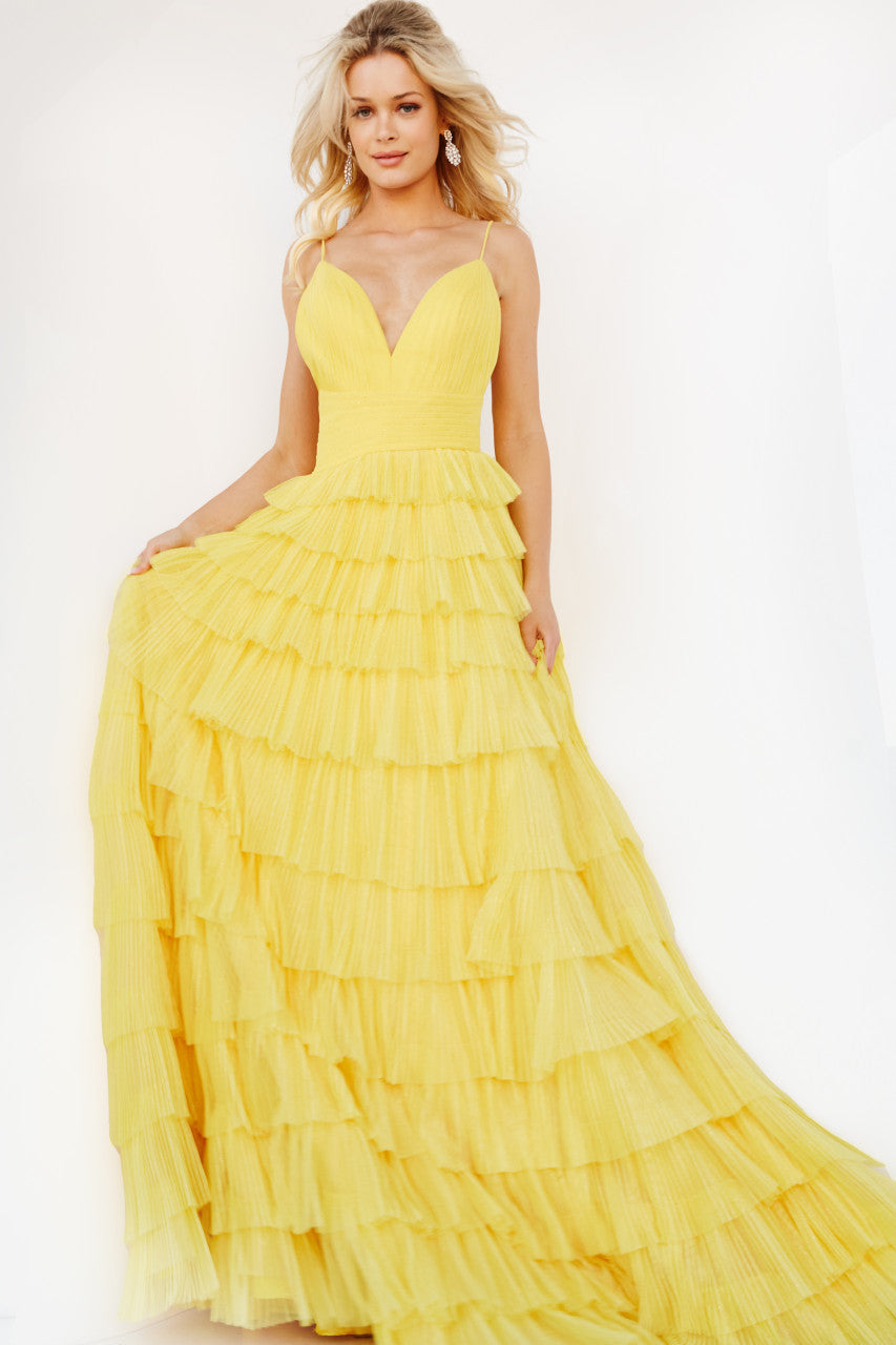 Jovani 08480 B Chic Fashions Long Dress Evening Gowns