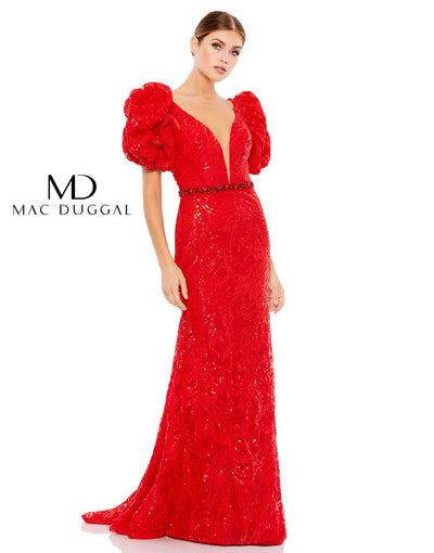Mac Duggal 12421D (only size 0 red)