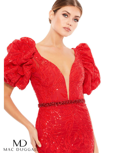 Mac Duggal 12421D (only size 0 red)