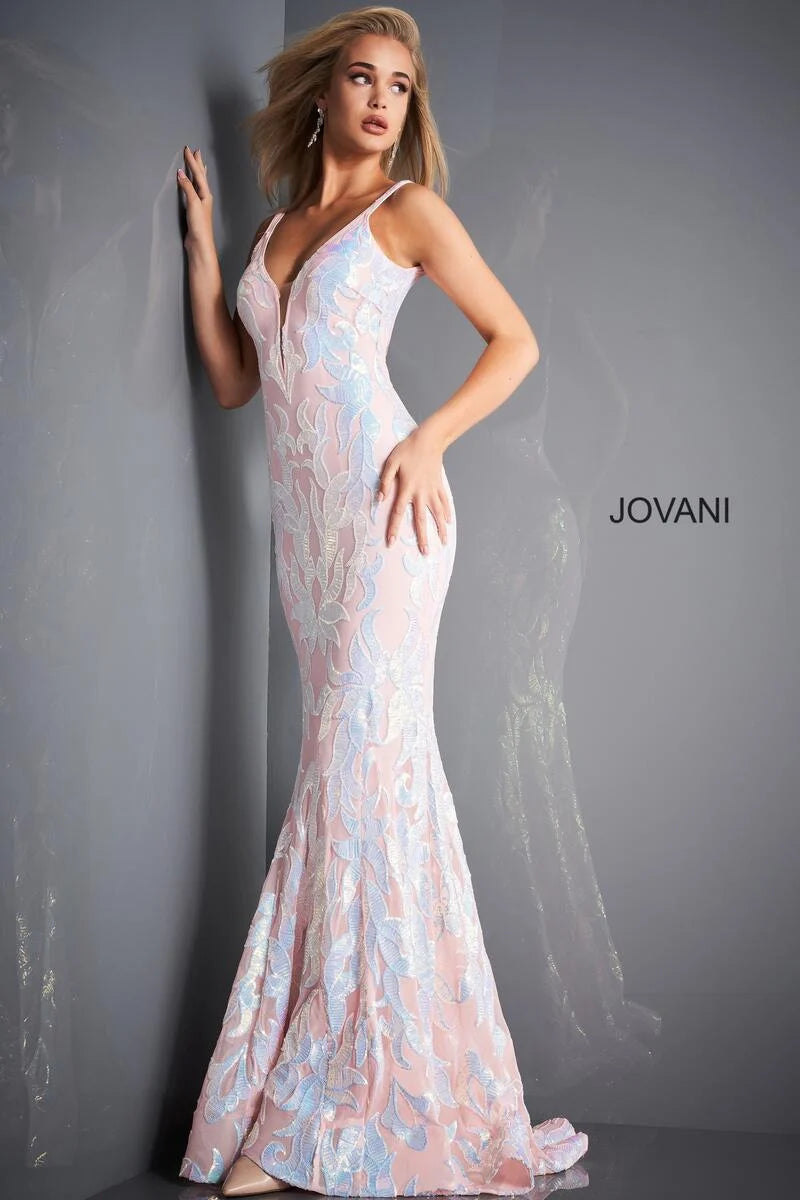 Jovani 3263 B Chic Fashions Long Dress Evening Gowns
