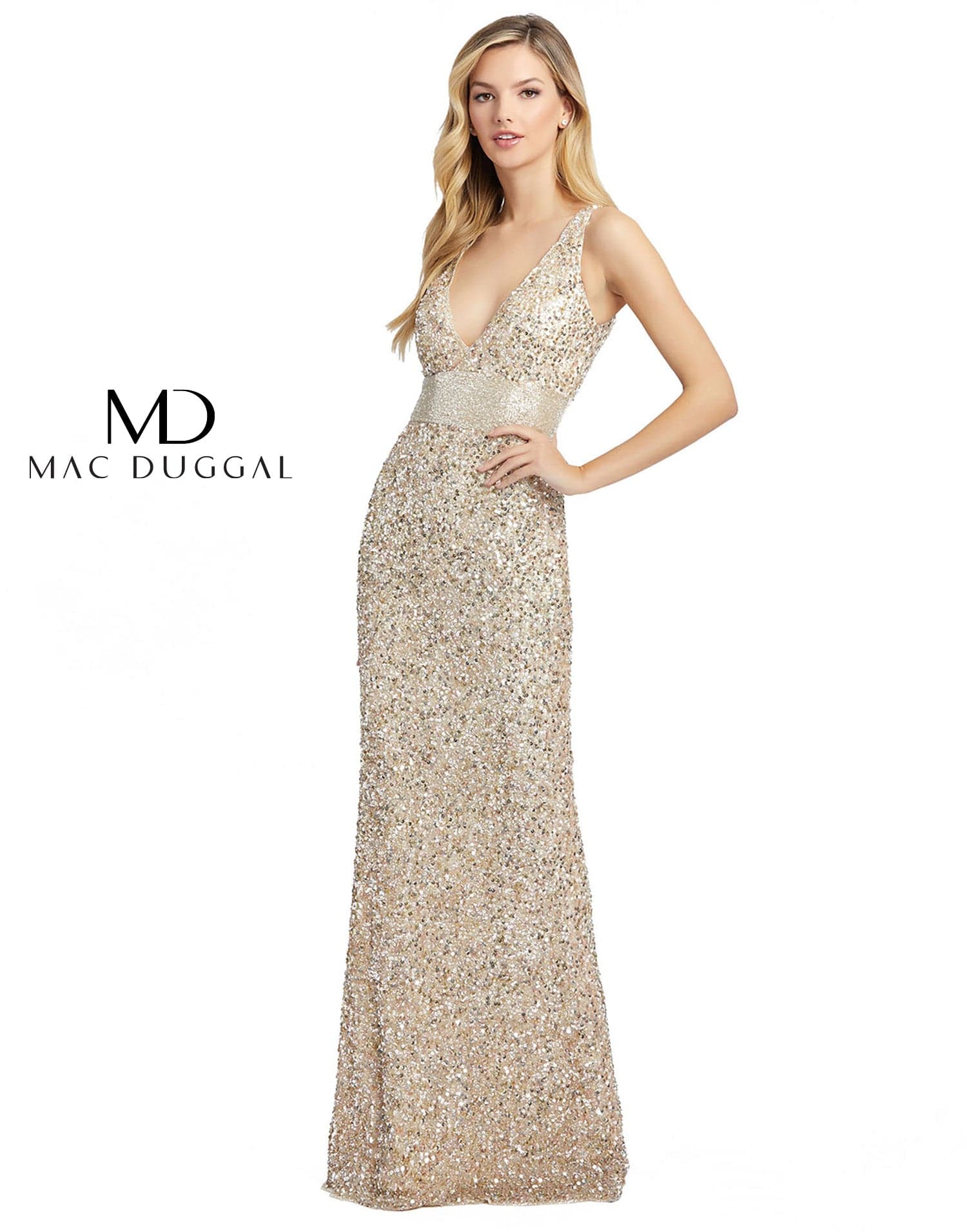 Mac Duggal 4930M - B Chic Fashions