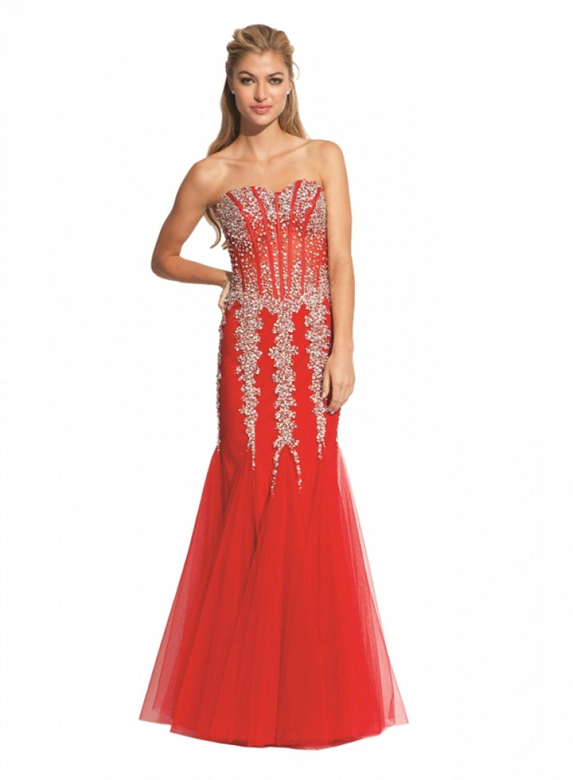 Jovani 5908 B Chic Fashions Long Dress Evening Gowns