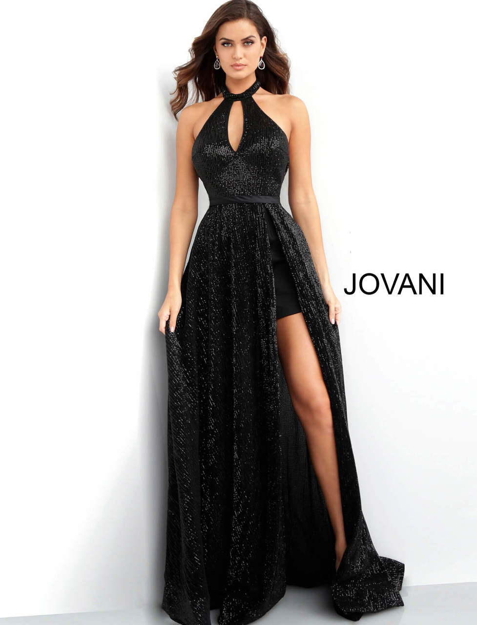 Jovani 63330 (Only size 0 Black FINAL SALE)