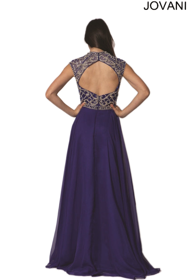 Jovani 91011 (ONLY SIZE 2 IN EMERALD and NAVY Final Sale)