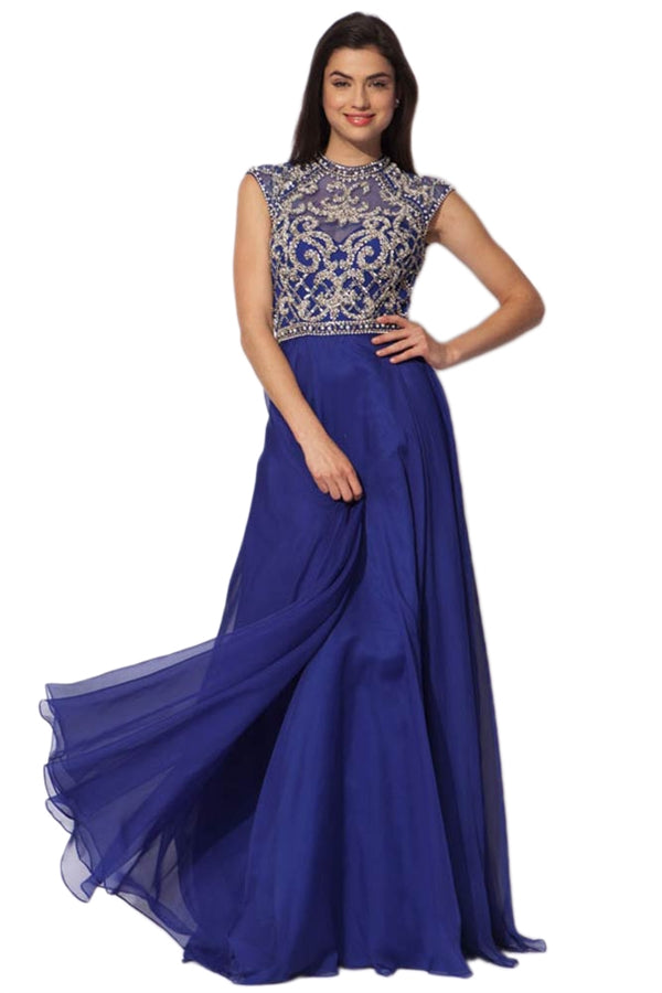 Jovani 91011 (ONLY SIZE 2 IN EMERALD and NAVY Final Sale)