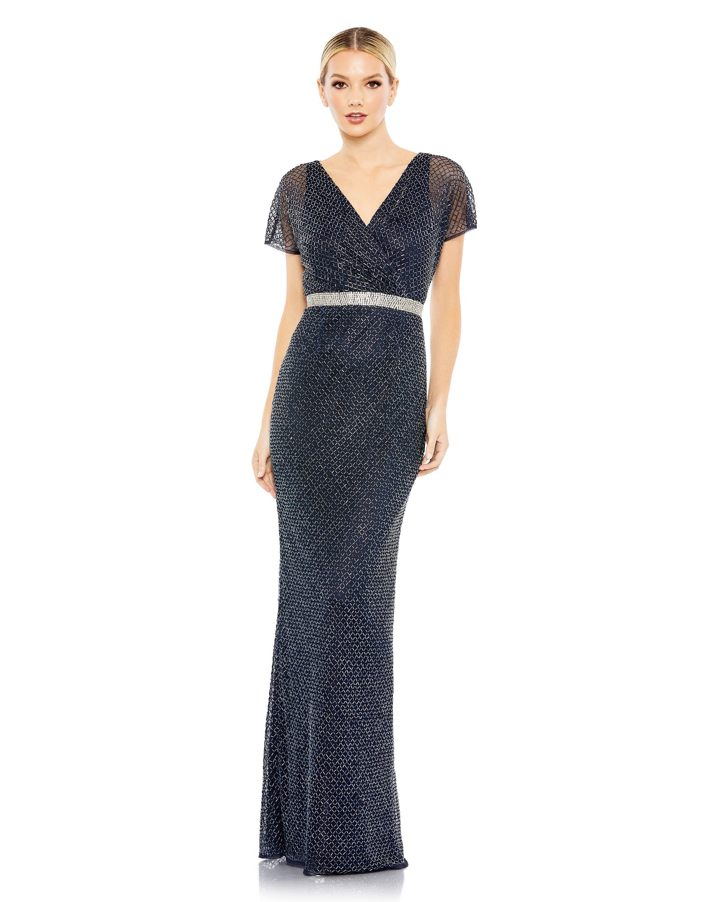 Mac Duggal 93678 B Chic Fashions Long Dress Evening Gowns