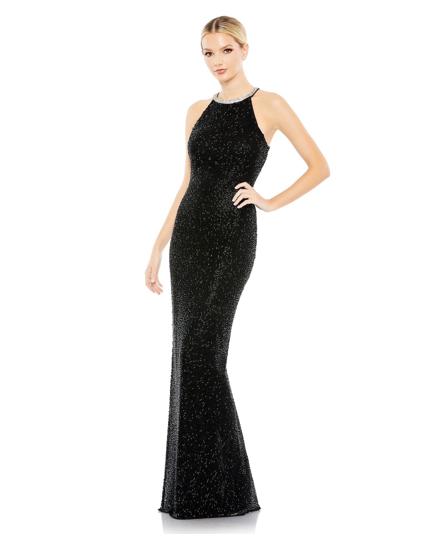 Mac Duggal 93742 B Chic Fashions Long Dress Evening Gowns