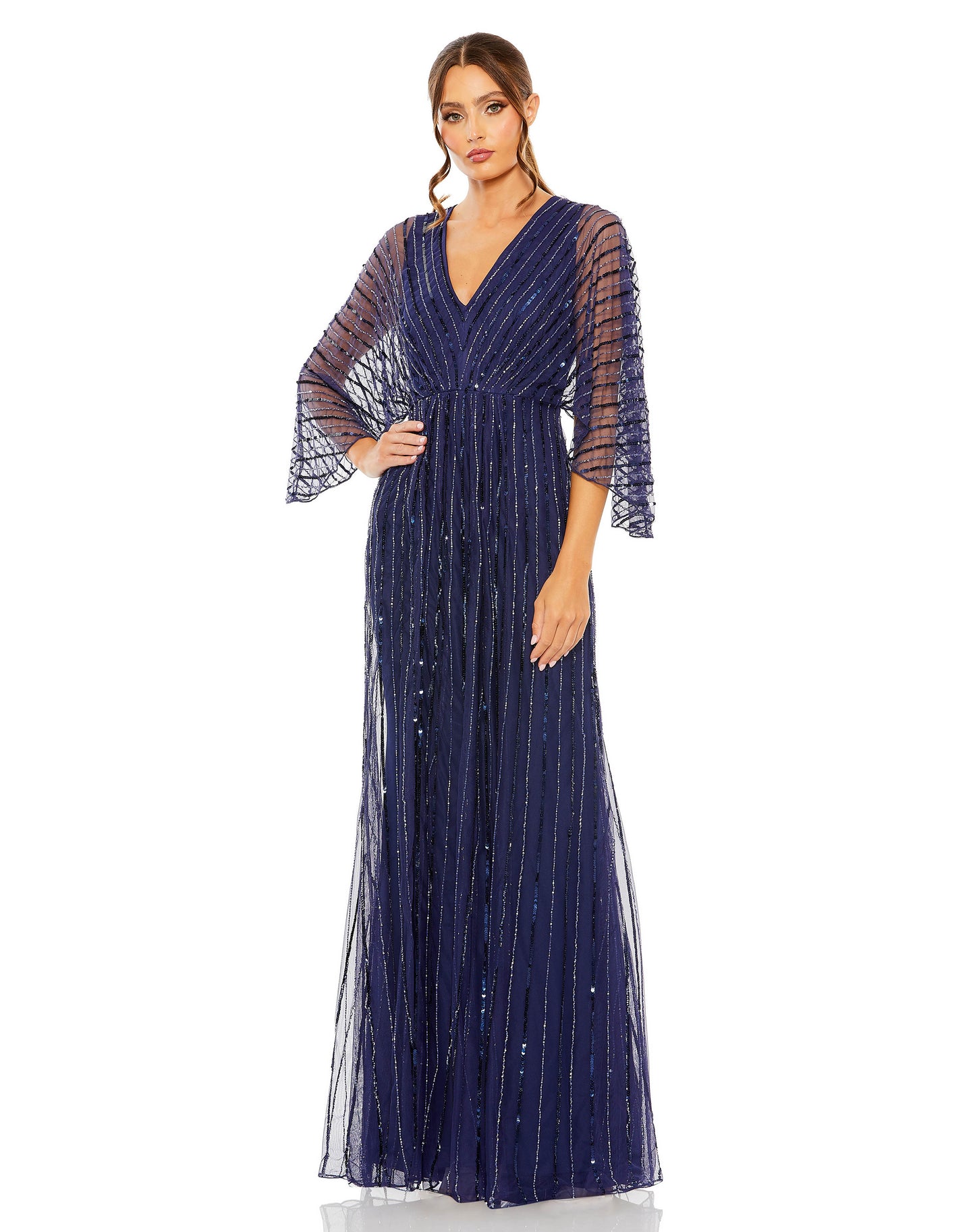 Mac Duggal 93841 B Chic Fashions Long Dress Evening Gowns