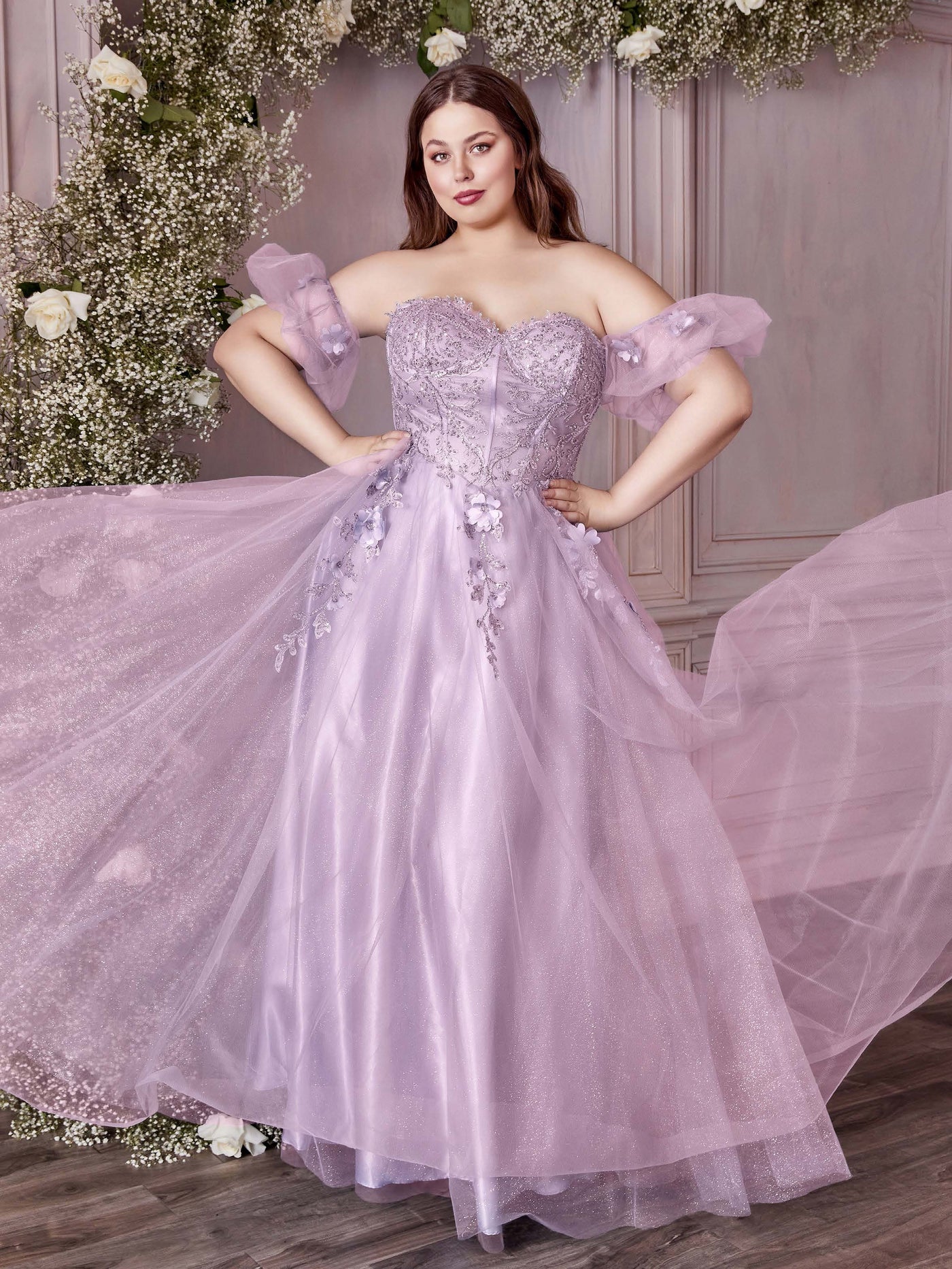 Cinderella Divine CD0191C B Chic Fashions Long Dress Evening Gowns