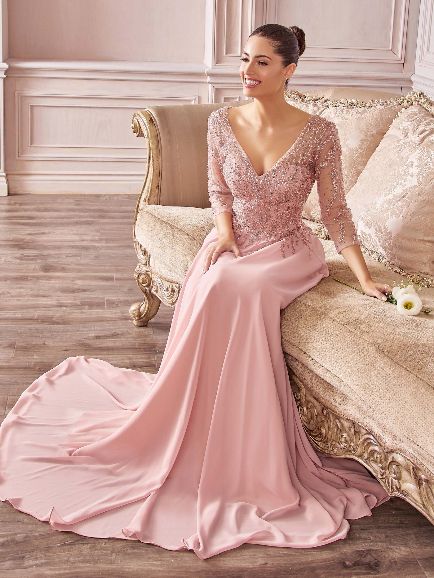 Cinderella Divine CD0171 B Chic Fashions Long Dress Evening Gowns