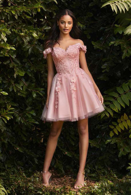 Cinderella Divine CD0194 B Chic Fashions Short Dress Evening Gowns