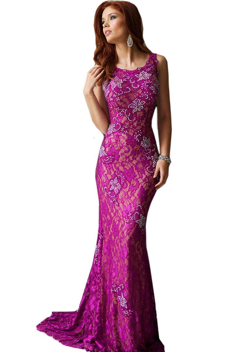 Jovani 21789 (Final Sale) - B Chic Fashions