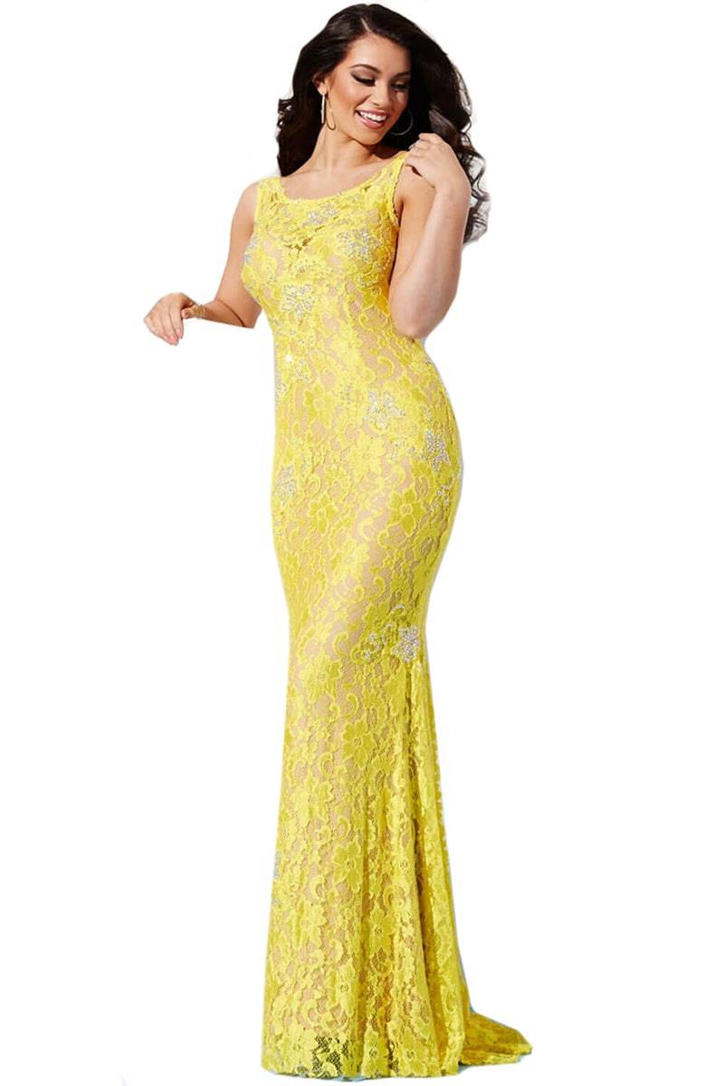 Jovani 21789 (Final Sale) - B Chic Fashions