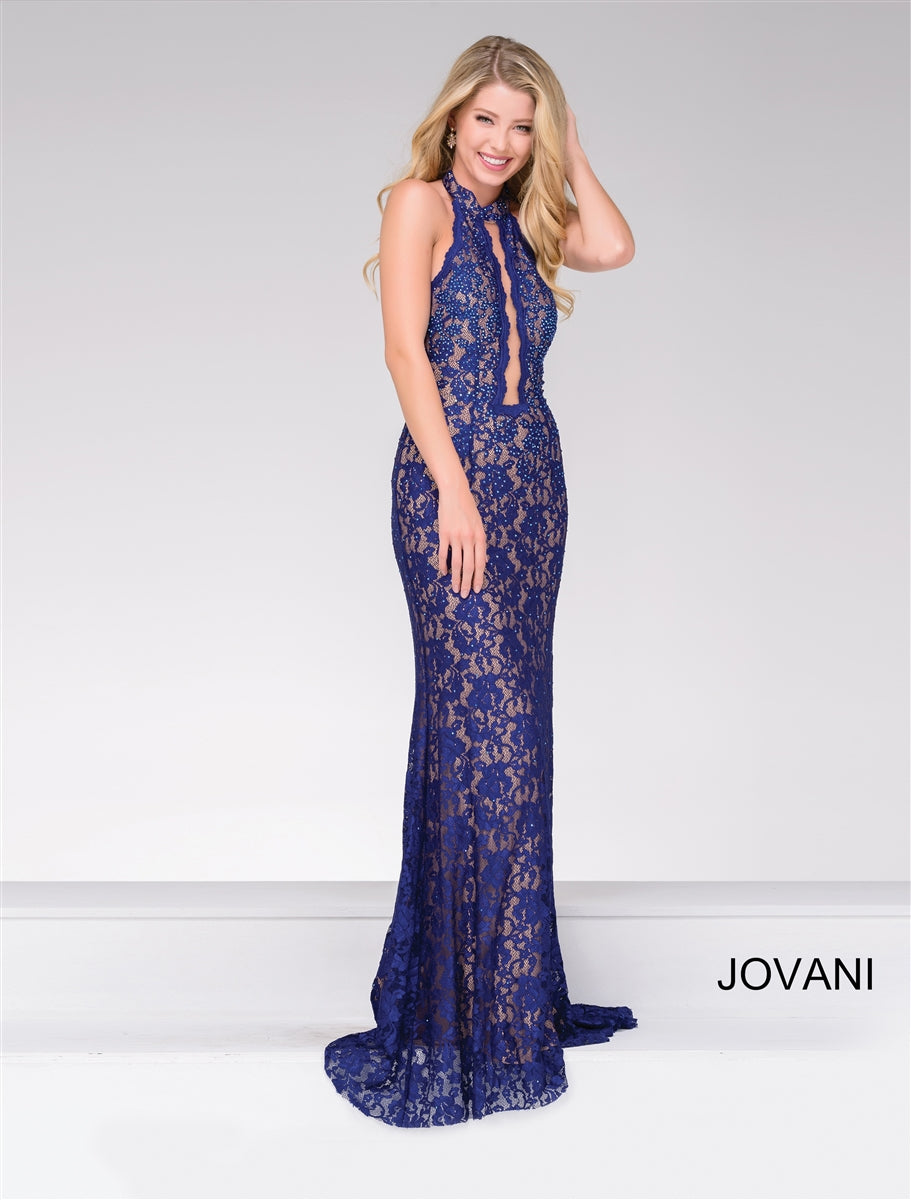 Jovani 45169 (ONLY SIZE 6 ROYAL Final Sale)