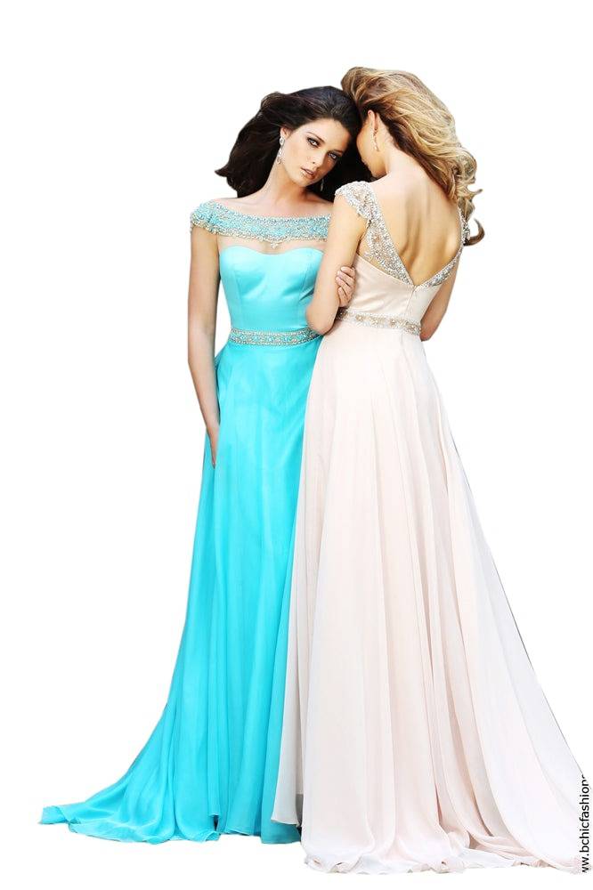 Sherri Hill 32220 (ONLY SIZE 6 IVORY FINAL SALE) - B Chic Fashions