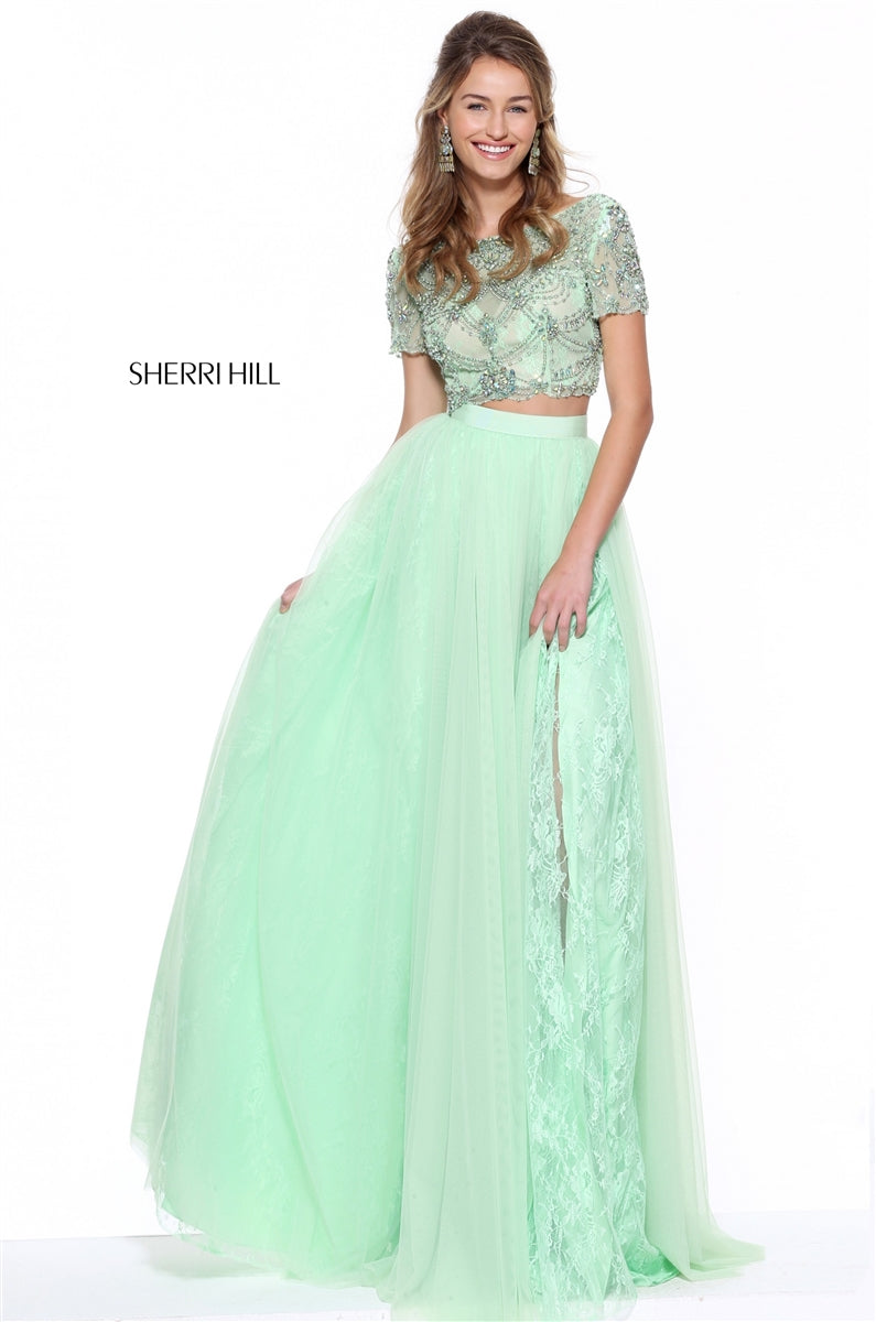 Sherri Hill 50857 (ONLY SIZE 0 AND 2) - B Chic Fashions