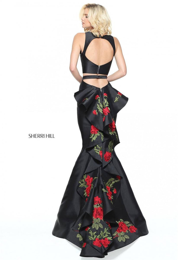 Sherri Hill 51027 (ONLY Black SIZE 2 FINAL SALE) - B Chic Fashions