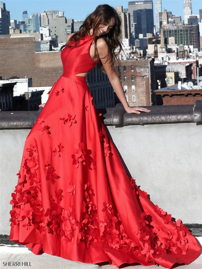 Sherri Hill 51116 (ONLY SIZE 0 RED)