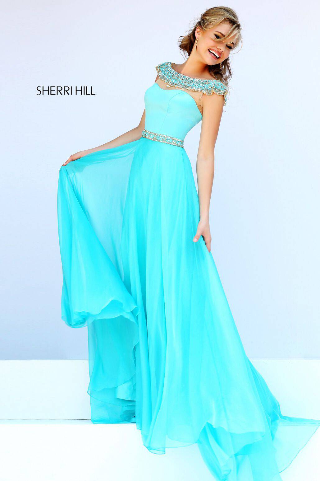 Sherri Hill 32220 (ONLY SIZE 6 IVORY FINAL SALE) - B Chic Fashions