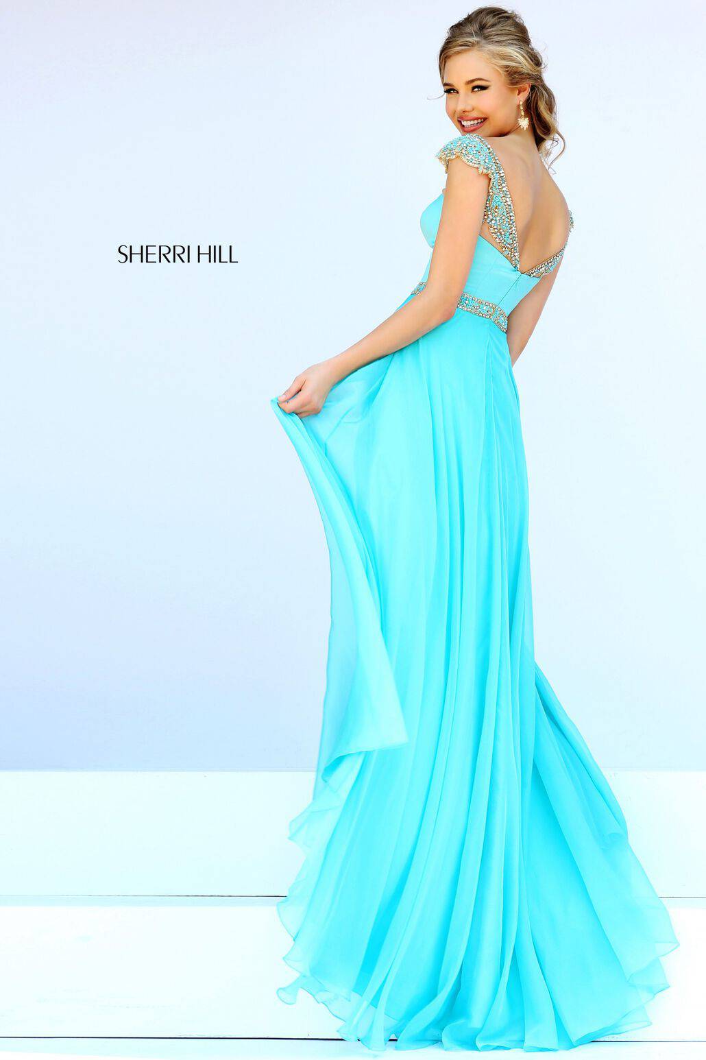 Sherri Hill 32220 (ONLY SIZE 6 IVORY FINAL SALE) - B Chic Fashions