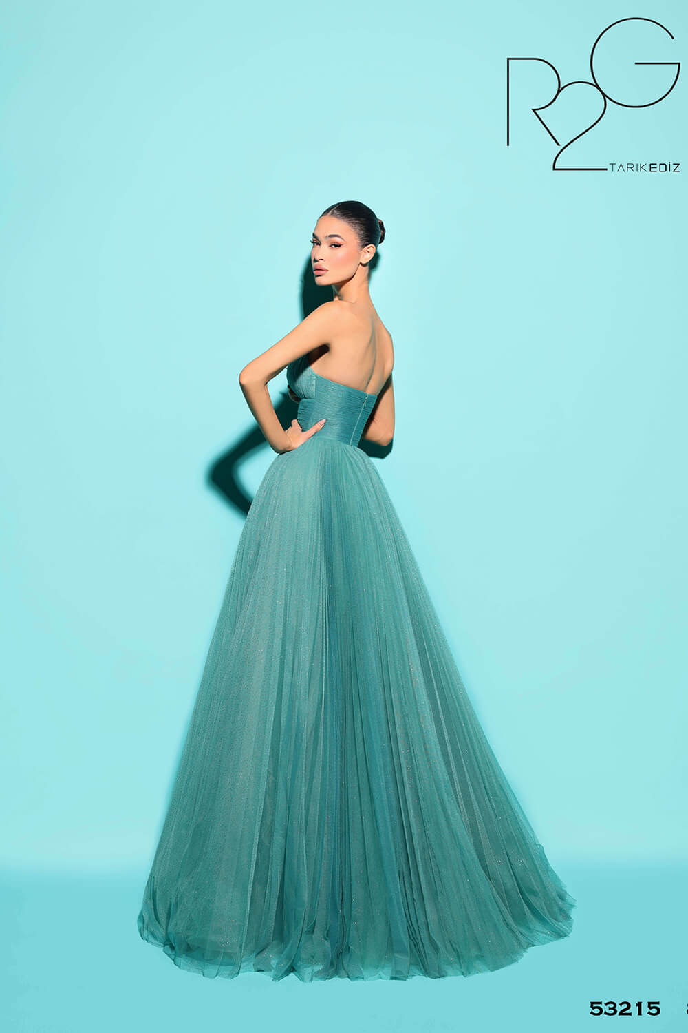 tarik ediz green dress Tarik Ediz 98507