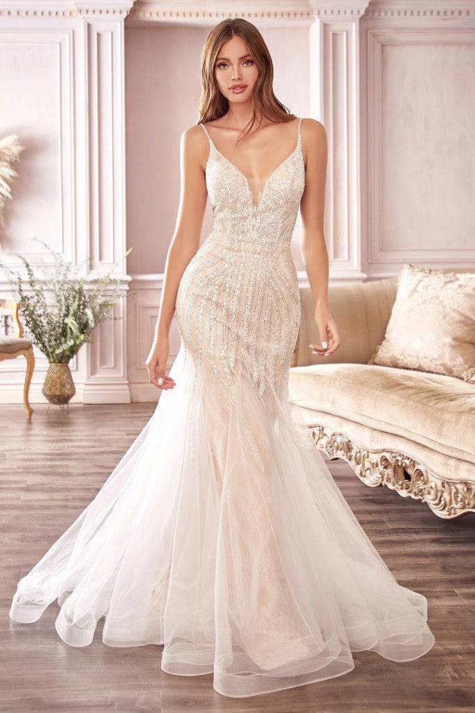 Cinderella Divine CDS401 B Chic Fashions Long Dress Evening Gowns