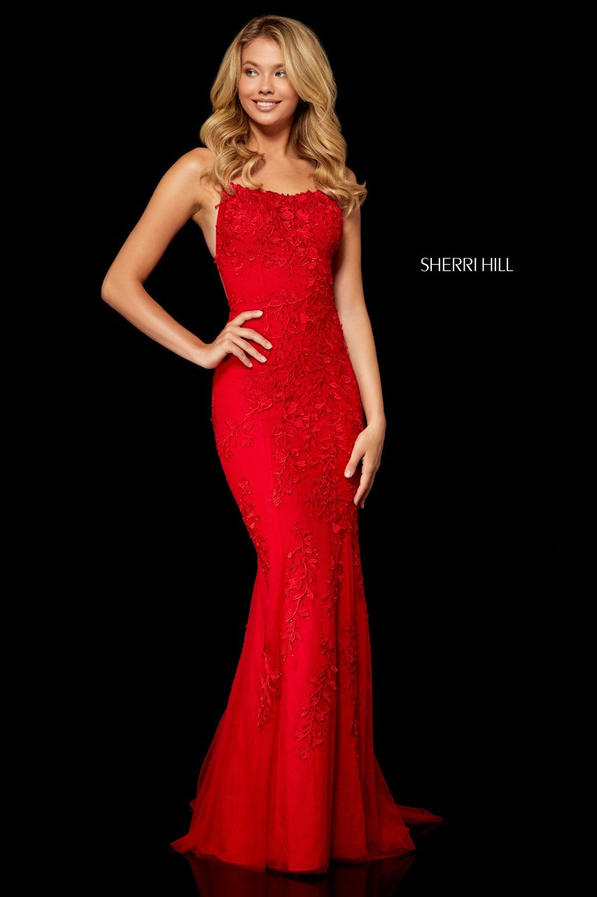 Sherri Hill 52338 B Chic Fashions Long Dress Evening Gowns