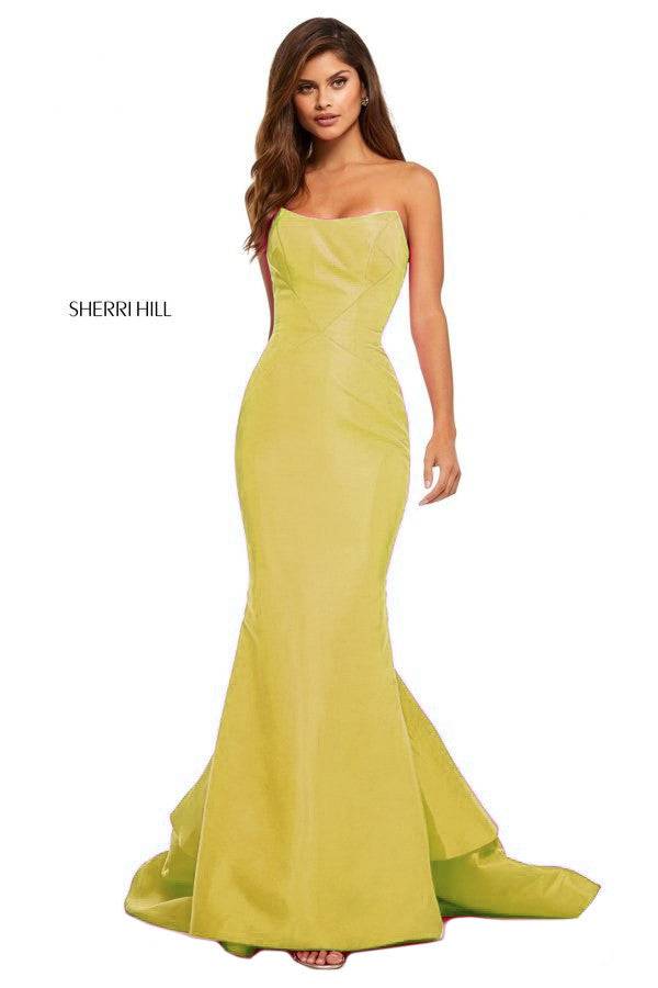 Sherri Hill 52601 (ONLY SIZE 0+4 YELLOW) - B Chic Fashions